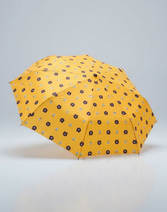 Printed 3 Folding Umbrella
