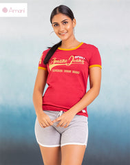 080307006925-RED (1)_Ladies_T-Shirt_Fashion Bug_Sri Lanka