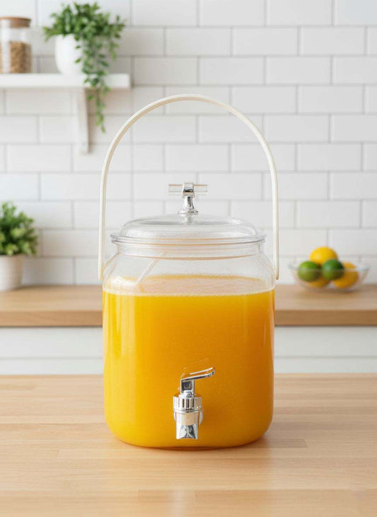 Anchor Hocking Heritage Hill Glass Drink Dispenser