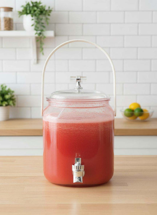 Anchor Hocking Heritage Hill Glass Drink Dispenser