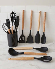 NON-STICK SLICONE KITCHEN UTENSIL SET