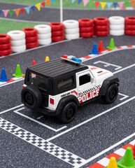 DIE-CAST 1:36 Scale Police Car