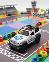 DIE-CAST 1:36 Scale Police Car