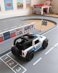 DIE-CAST 1:36 Scale Police Car