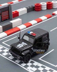 DIE-CAST 1:36 Scale Police Car