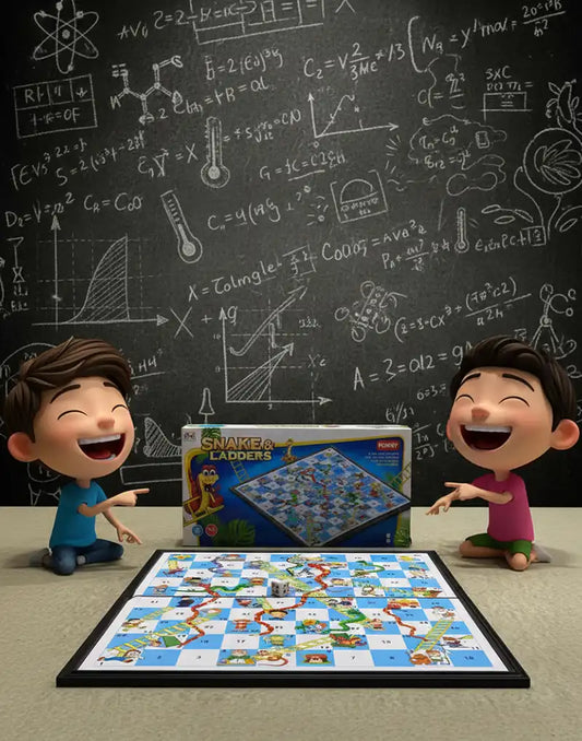 Magnetic game Snake & Ladders
