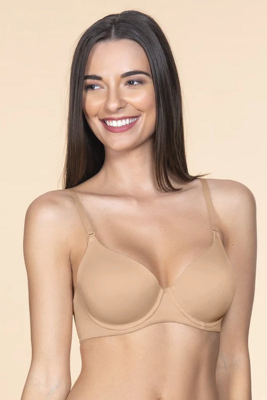 Amante Smooth Moves Bra-BRA10605 Sandalwood