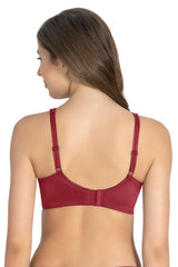 Amante Elegant Support Bra - BRA78001 Henna