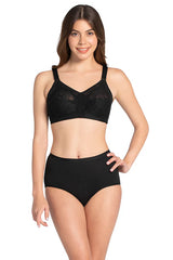 Amante Magic Support Bra - BRA81901 BLACK