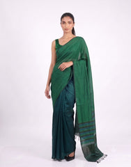 ETHNIC FUSION HANDLOOM SAREE