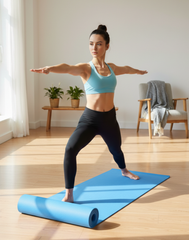 Classic 6 mm Pro Eco Friendly Non Slip Fitness Exercise Mat