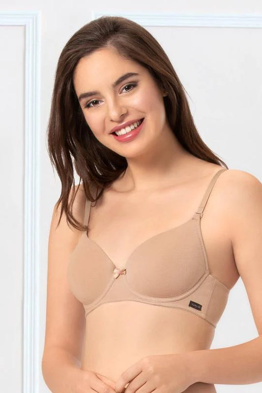 Amante Carefree Confidence Bra - EB010 Sandalwood