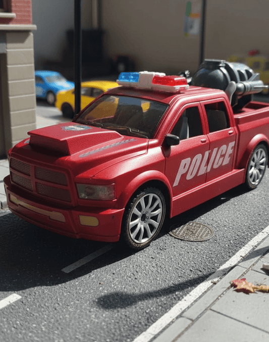 BIG TYRE OFF-ROAD POLICE VEHICLE  R/C  3+