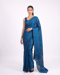 ETHNIC FUSION HANDLOOM SAREE