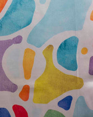 ETHNIC FUSION PRINTED SILK SAREE