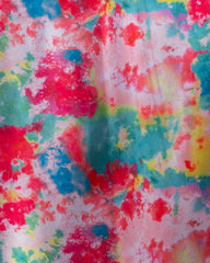 ETHNIC FUSION PRINTED SILK SAREE