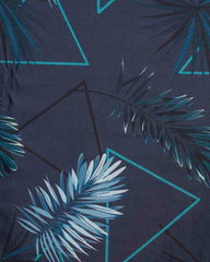 ETHNIC FUSION PRINTED SILK SAREE