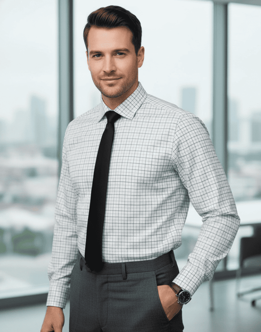 Jobbs Mens Long Sleeve Formal Shirt