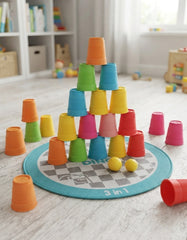 Kids blocks quick stacking cup 28 pcs 3+