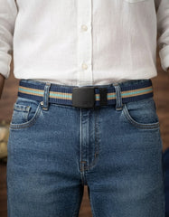 Men's Single Pin Buckle Nylon Belt