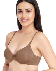 Amante Everyday Smooth Wired Bra - Honey Bronze KB001