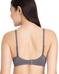 Amante Everyday Smooth Wired Bra - Steel Grey KB001
