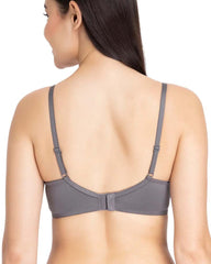 Amante Everyday Smooth Non-Wired Bra - Steel Grey KB004