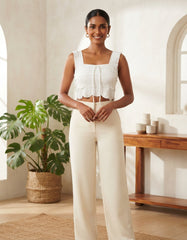 SLEEVELESS CROP TOP