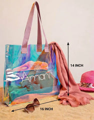 Holographic tote bag