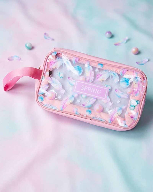 Stylish waterproof cosmetic bag