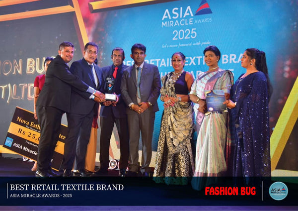 Proud to share that Fashion Bug has been awarded Best Retail Textile Brand at the Asia Miracle Awards 2025