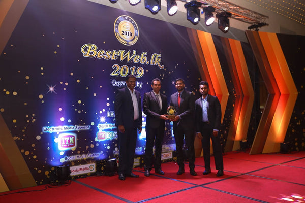 Fashion Bug won the Best E-commerce website - Most popular website award at Bestweblk 2019
