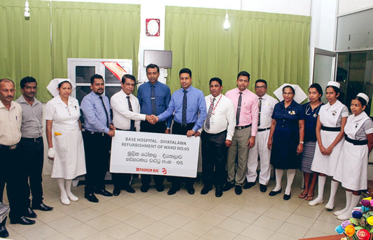 Fashion Bug Renovates Ward No.5 of Diyathalawa Hospital
