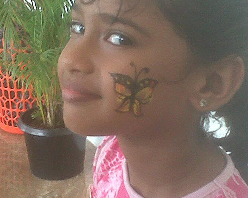 Face Painting at Fashion Bug Rajagiriya