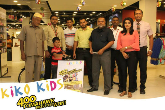 KIKO & Fashion Bug Tomahawk Bike Raffle Draw