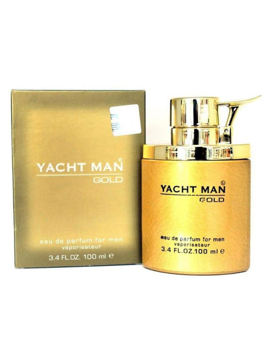 Yacht Man Gold For Men 100ml - Eau de Parfum