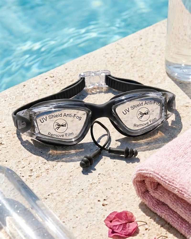 SWIMMING UV ANTI- FOG GUGGLES