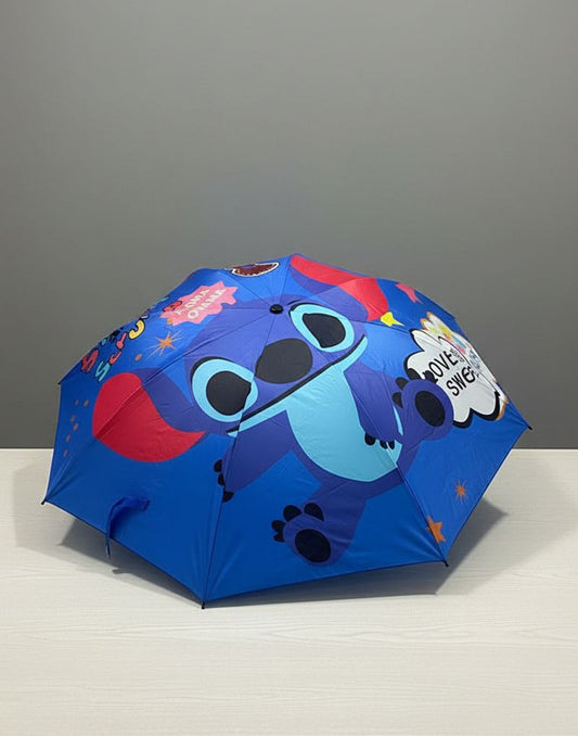 Printed 3 Folding Umbrella