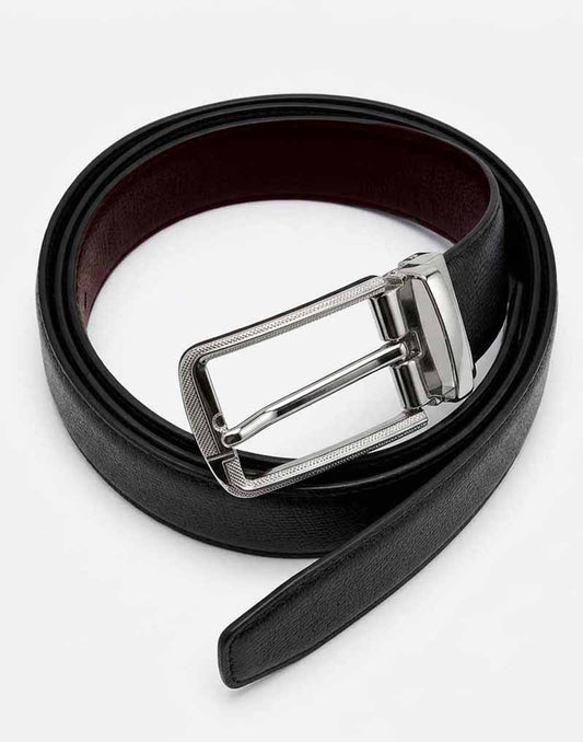 Men’s Reversible Standard Lock Belt - Black / Dark Brown