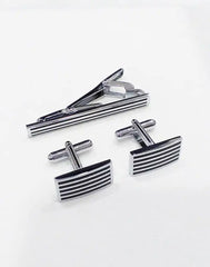 Mens Cufflinks With Tie pin