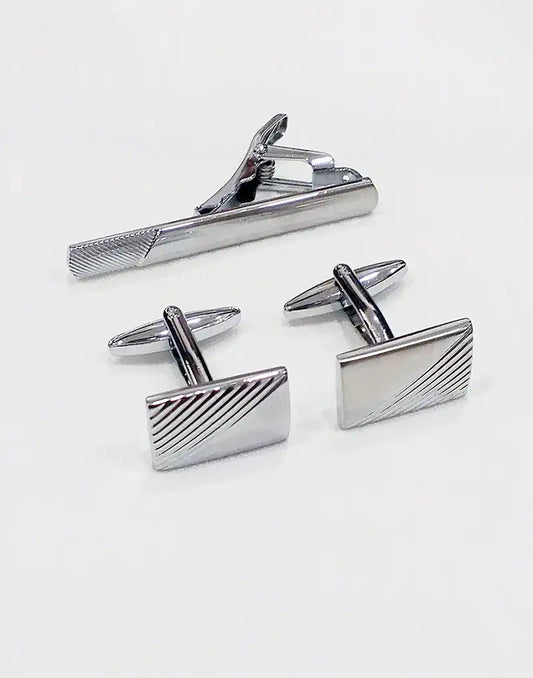 Mens Cufflinks With Tie pin