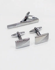 Mens Cufflinks With Tie pin