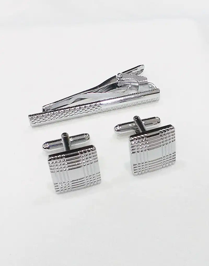 Mens Cufflinks With Tie pin