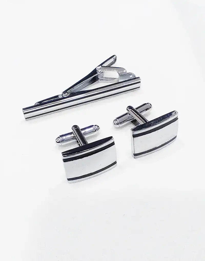 Mens Cufflinks With Tie pin