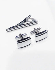 Mens Cufflinks With Tie pin