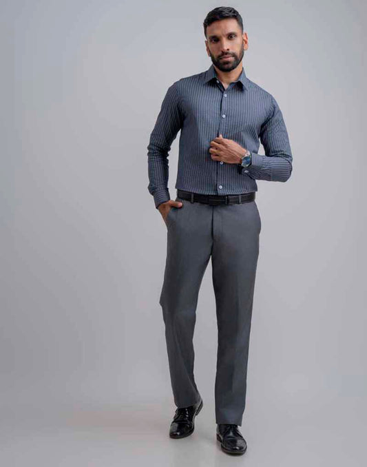 JOBBS PRINTED FORMAL SHIRT