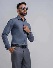 JOBBS PRINTED FORMAL SHIRT