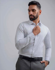 JOBBS PRINTED FORMAL SHIRT