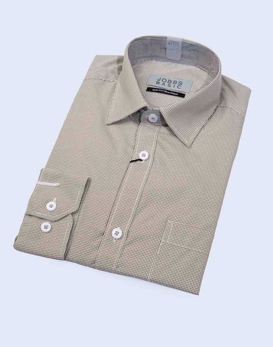 JOBBS PRINTED FORMAL SHIRT