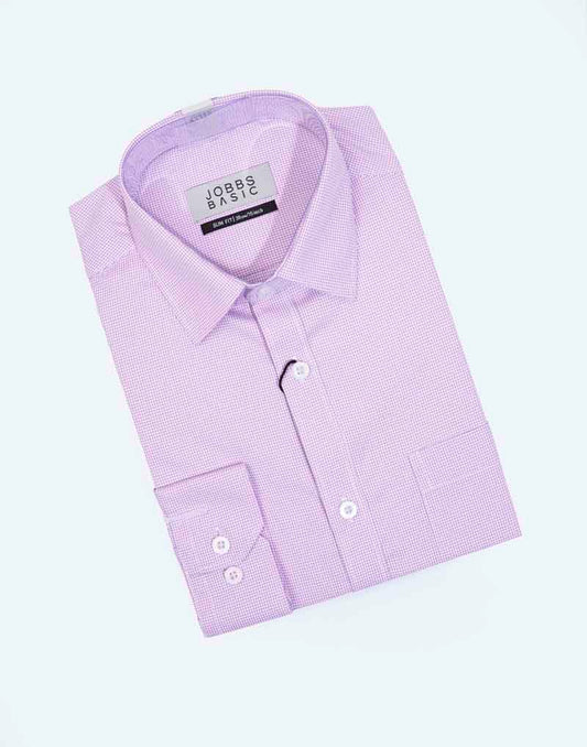 JOBBS PRINTED FORMAL SHIRT